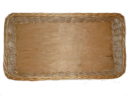 Лоток плетений із лози в15-40*25 / 400х250х150, фото 2