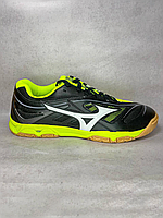 Кроссовки для настольного тенниса Mizuno Wave Medal 6 (Black x Lime)