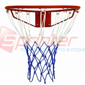 Баскетбольна сітка, пара (синя з білим)