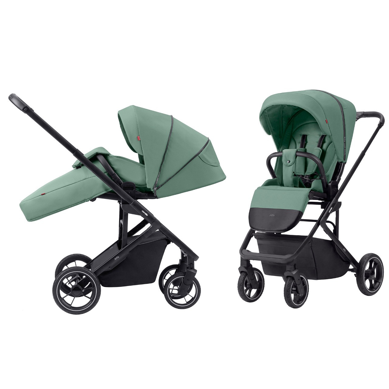 Прогулянкова коляска CARRELLO Alfa CRL-5508 New 2023, Apple Green