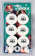 Мячи для настольного тенниса Joola ROSSI 1* 40+ (6 шт в уп, белый)