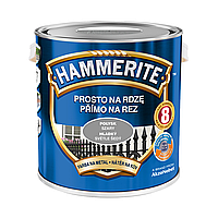 Емаль фарба глянсова Hammerite, Темно-сірий, 2.5 л