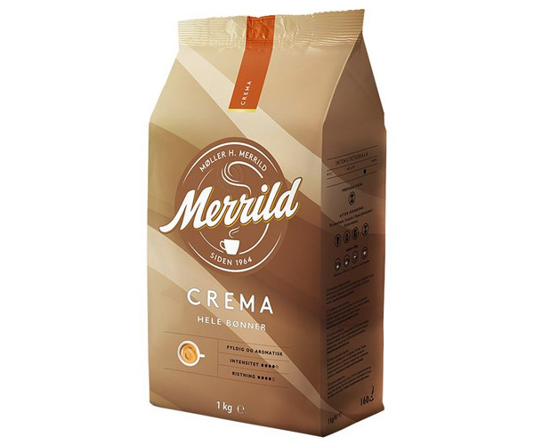Кава Lavazza Merrild Crema (кава Лавацца Мерилд Крема) у зернах 1 кг