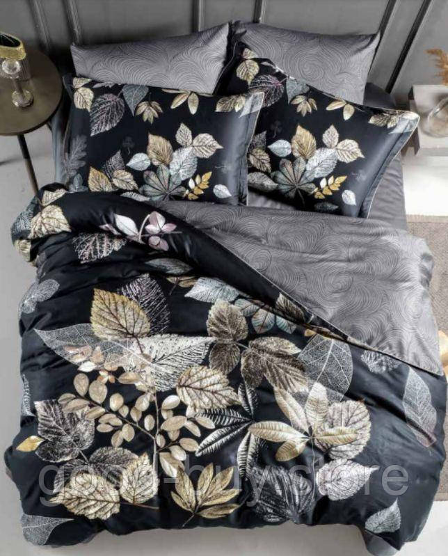 Постільна білизна Daring Grey La Romano premium сатин сімейний 160х220(2шт)