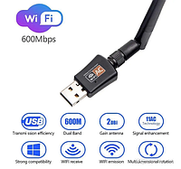 Антенна wifi сигнала адаптер 802.IIN 600Mbps USB Wi-Fi адаптер