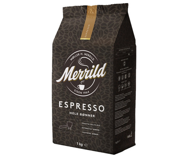 Кава Lavazza Merrild Espresso (кава Лавацца Мерилд Еспресо) у зернах 1 кг