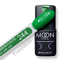 Гель-лак для ногтей MOON FUII Fashion Color №244 зеленый 8 мл