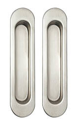 Ручки для розсувних міжкімнатних дверей Siba SN нікель