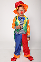 Новогодний карнавальный костюм Клоун №4 на 5-8 лет