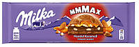 Шоколад Milka Mandel Karamell, 300 г, 12 шт/ящ