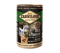 Вологий корм для собак Carnilove Wild Meat Duck & Pheasant 400г