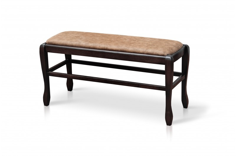 Банкетка Сієста велика 90 см темний горіх (Челсі 6), фото 1