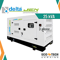 Дизельный генератор трёхфазный DELTA YD485D 25 кВА