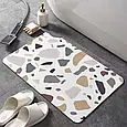 Набір килимків для ванни і туалету із діатоміта 50*50 см + 40*60 см v11, фото 5