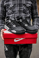Кросівки Nike Air Jordan Retro 4 Oreo Black/White