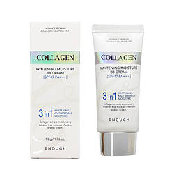 ВВ-крем з морським колагеном Enough Collagen 3 in 1 Whitening Moisture BB Cream, SPF47 PA+++ (50 g)