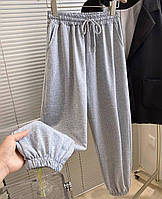 Спортивные женские штаны джоггеры с шнурком Размеры: 42-44, 44-46, 48-50