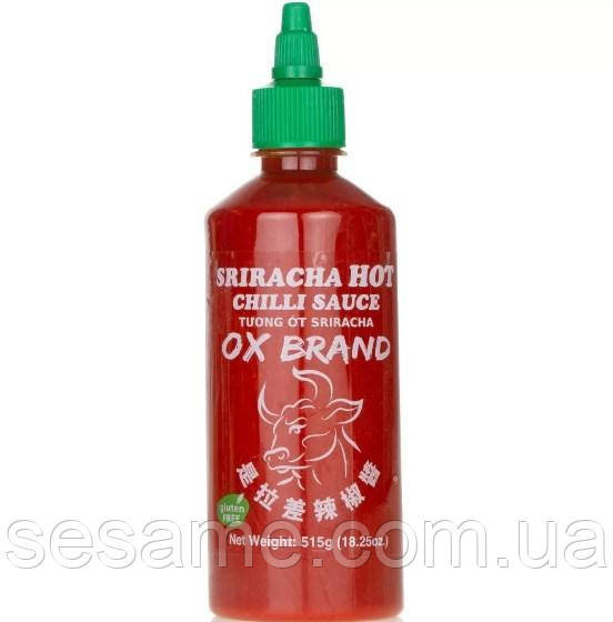 Шрирач гострий соус чилі Sriracha Sauce OX Brand 515 грам (Таїланд)