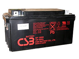 Акумуляторна батарея CSB GP 12650 (12 Вольт, 65 Ампер-годин Ah)