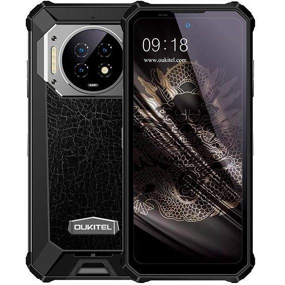 Захищений смартфон Oukitel WP19 8/256GB АКБ 21 000мАг Нічна зйомка Black