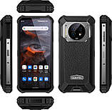 Захищений смартфон Oukitel WP19 8/256GB АКБ 21 000мАг Нічна зйомка Black, фото 4