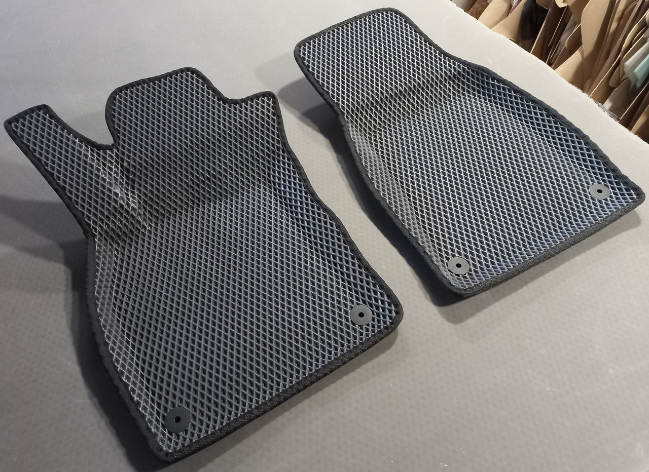 3D килимки EvaForma передні на Audi A6/S6/RS6 (C6) '05-11, 3D килимки EVA