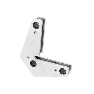 Кутник магнітний для зварювання, 15°, 60°, 90°, 120°, 11 кг, 75×85 мм INTERTOOL MW-0007, фото 3
