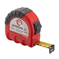 Рулетка з металевим полотном 10м x 25мм "EXTRA" INTERTOOL MT-0210