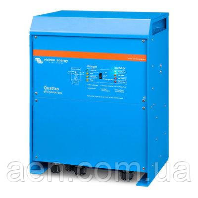 Інвертор гібридний Victron Energy Quattro 48/8000/110-100/100 (8 кВА/6,5 кВт, 1 фаза, без MPPT)