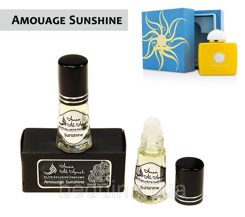 Сонячні олійні парфуми Amouage Sunshine Woman (Амуаж Саншайн) Amas Al Ajmal