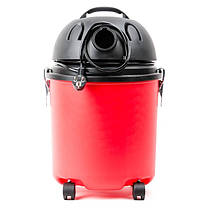 Пилосос будівельний INTERTOOL DT-1020 20 л., 1400 Вт. Сухе, вологе прибирання, фото 4