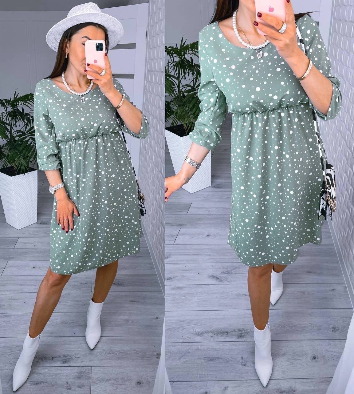 Женское Летнее Платье Софт 42-46, 48-52 (Ментол) "SKY GOLD" Недорого от ...