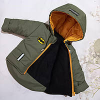 Детская демисезонная куртка для мальчика 98рост Детская куртка для мальчика (74-104) Мой герой