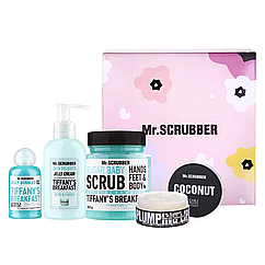 Подарунковий набір доглядової косметики Mr Scrubber Tiffany’s Care для обличчя та тіла