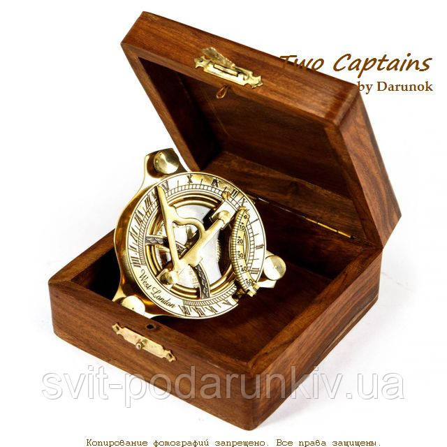 Годинник сонячний і компас NI232A, фото 1