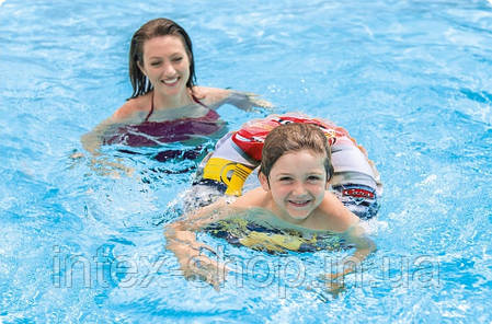 Дитяче надувне коло Intex 58260 "Тачки" (51 см), фото 2