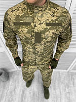 Тактический костюм пиксель ГОСТ ВСУ весна/лето , армейская пиксельная форма для зсу (штаны+китель)