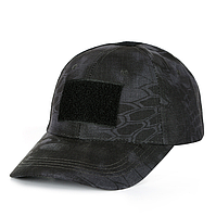 Кепка, бейсболка тактична, військова, туристична, з регулятором "Military" (чорно-сірий)