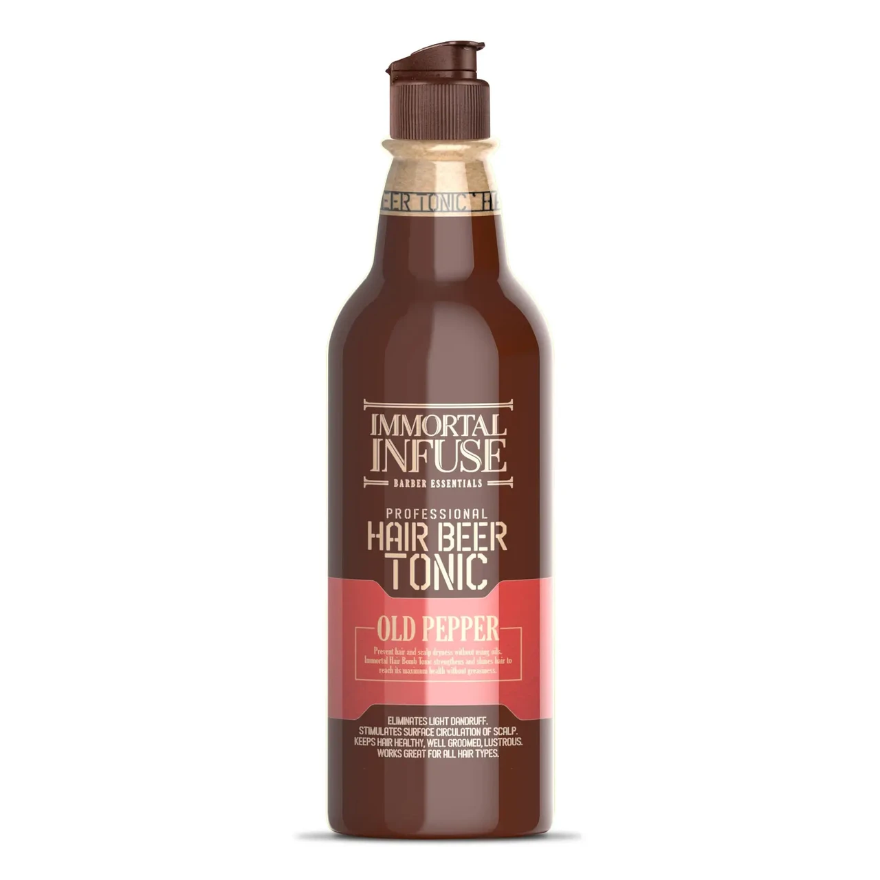 Тонік для волосся hair beer tonic  OLD PEPPER  Immortal Infuse 300 ml  INF-24