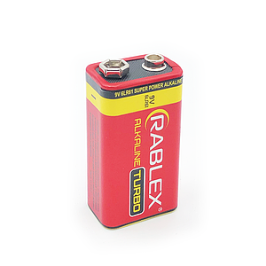 Батарейка 9v (6LF22) Rablex Turbo Alkaline