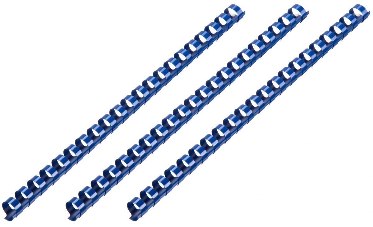 2E Пластикові пружини для біндера, 45мм, сині, 50шт