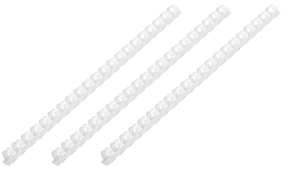 2E Пластикові пружини для біндера, 45мм, білі, 50шт