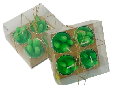 Подарунковий набір свічок у вигляді кактусу MA22-23 H, фото 1