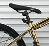 Гірський підлітковий велосипед TopRider 680 24" алюмінієвий Золотий, фото 2