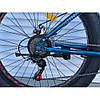 Гірський велосипед TopRider FatBike 215 26" сталевий Синій, фото 3