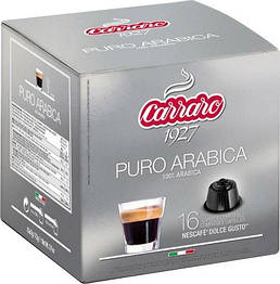 Кава в капсулах Carraro Puro Arabica Dolce Gusto (16 шт.)