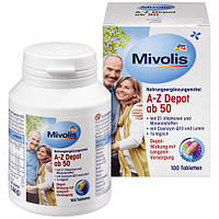 Витамины Mivolis A-Z Depot ab 50 100 таблеток