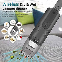 Автомобільний пилосос (читайте опис) Grikey Mini (2500 mAh, 75W, USB), Amazon, Німеччина, фото 2