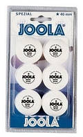 Мячи для настольного тенниса Joola SPEZIAL 1* 40+ (6 шт в уп, белый)
