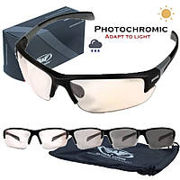 Окуляри фотохромні (захисні) Global Vision Hercules-7 Photochromic (clear), фотохромні прозорі